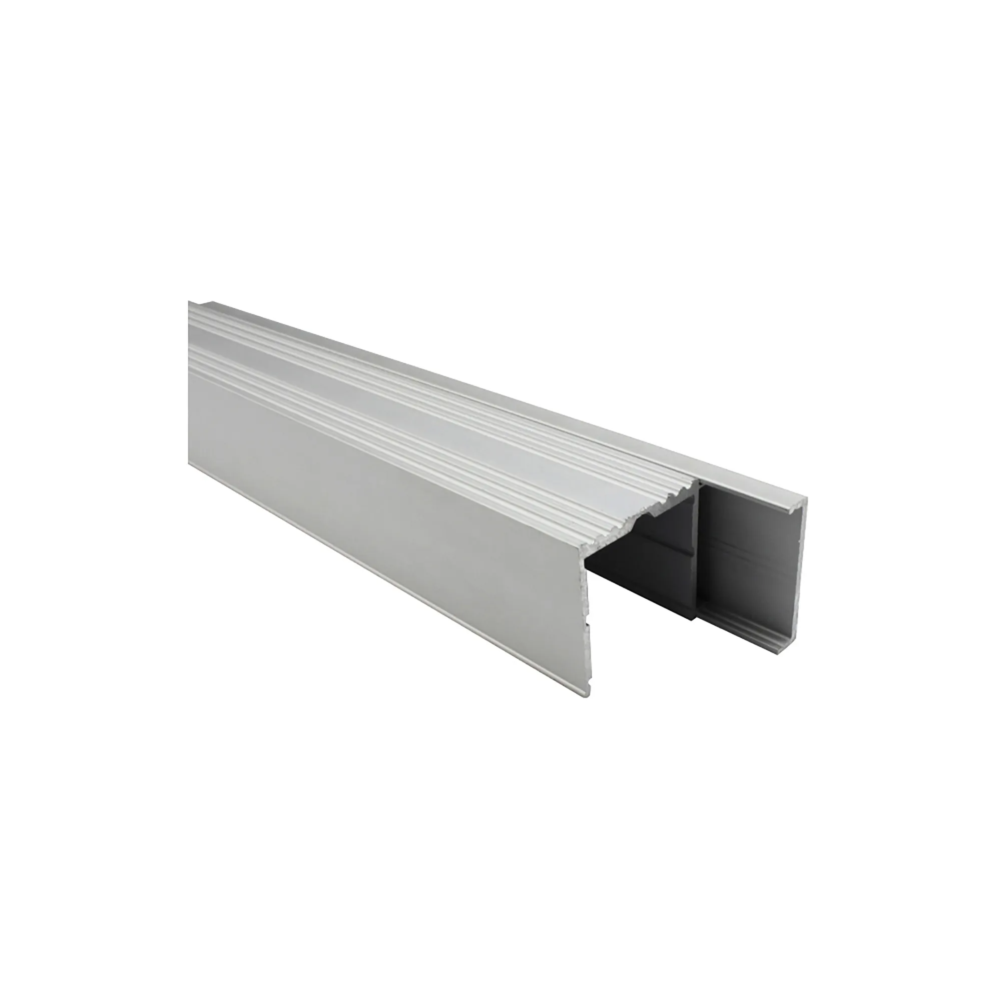 DA900034  2m Anodized Silver Aluminium Profile 43 x 35mm